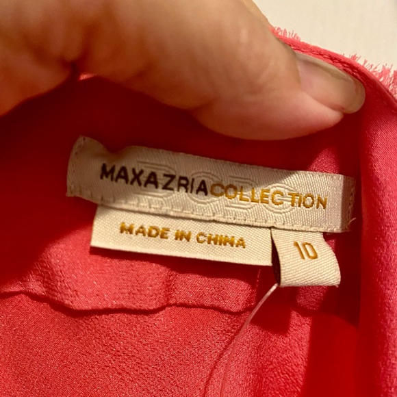 BCBG Gorgeous Pink Silk Chiffon Gown - Picture 8 of 10